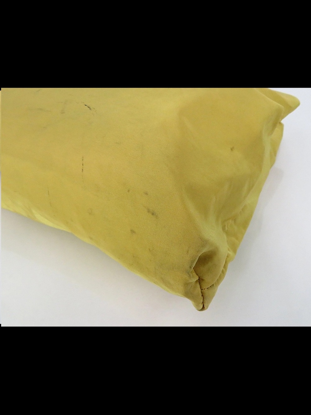 Prada Yellow Nylon Tote with Double Shoulder Straps - Picture 9 of 16